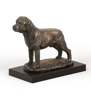 Rottweiler I figurka na drewnie Art-Dog